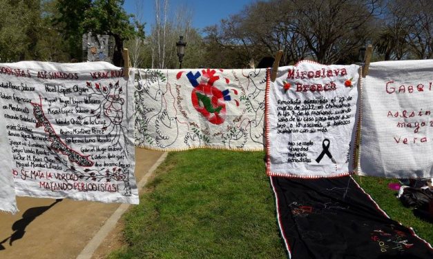 Barcelona: bordar por la Paz en México