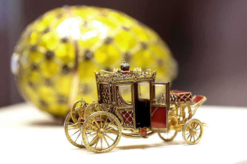 Las joyas del Museo Fabergé en San Petersburgo