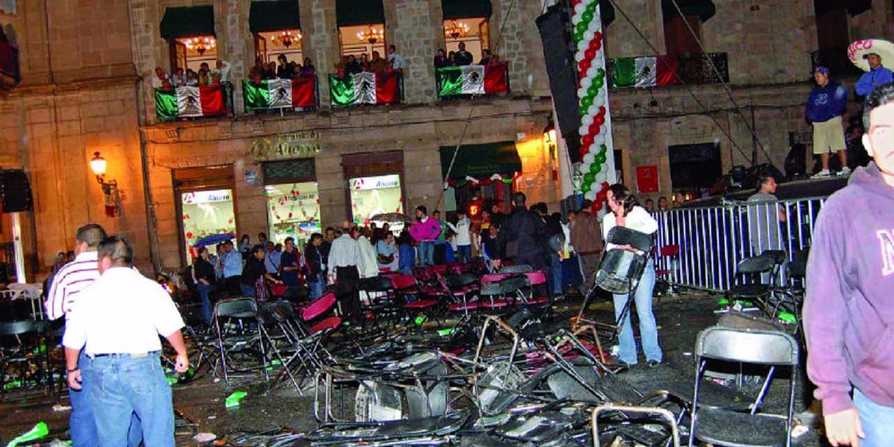 Sin culpables, a una década del atentado terrorista en Morelia