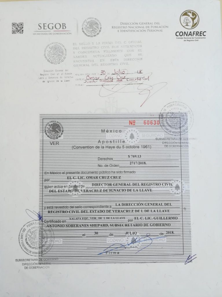Acta De Nacimiento Apostilla Legalizacion De Documentos Mexico En My Xxx Hot Girl 9103