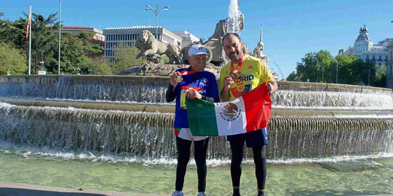 ‘Don Beto’: 10 kilómetros para conquistar Madrid con 84 años