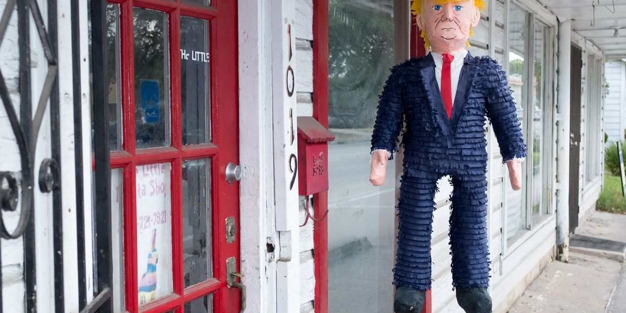 Piñatas con la cara de Trump, nueva tradición mexicana contra el racismo