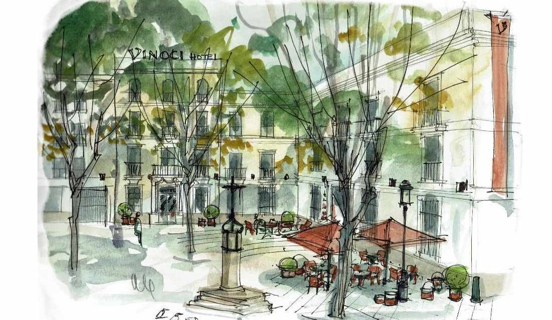 Diseño especial para el nuevo Hotel Vincci de Sevilla con el proyecto arquitectónico de CIDON